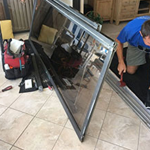 sliding glass door frame repair Oxnard